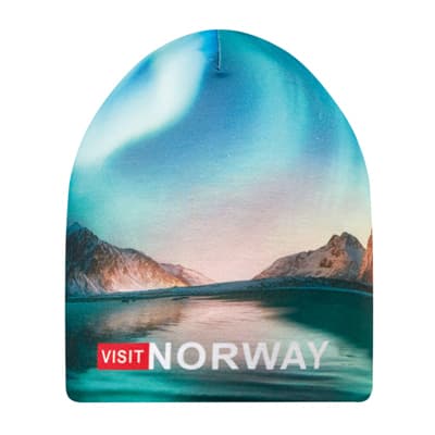 Bonnet en polyester avec doublure en molleton.