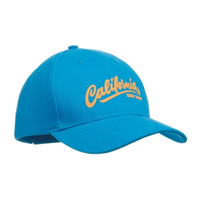 Casquette de baseball à 5 panneaux, en coton épais brossé
