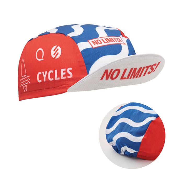 Casquette de cycliste adulte en quadri avec bande élastique. — vue 1 sur 11