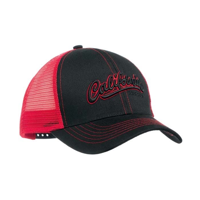 Casquette trucker 6 panneaux en polycoton.