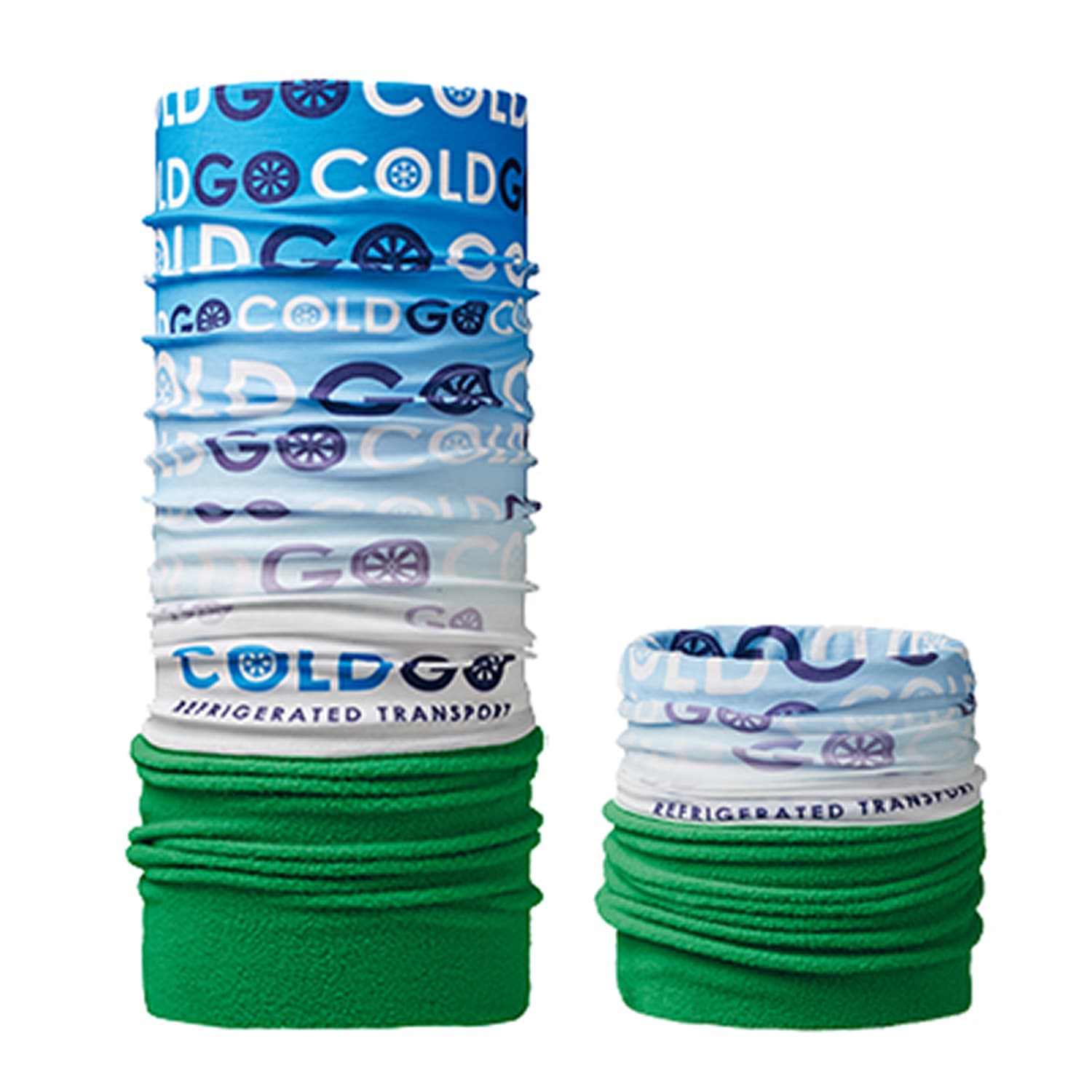 Foulard multifonctions en polyester avec polaire.