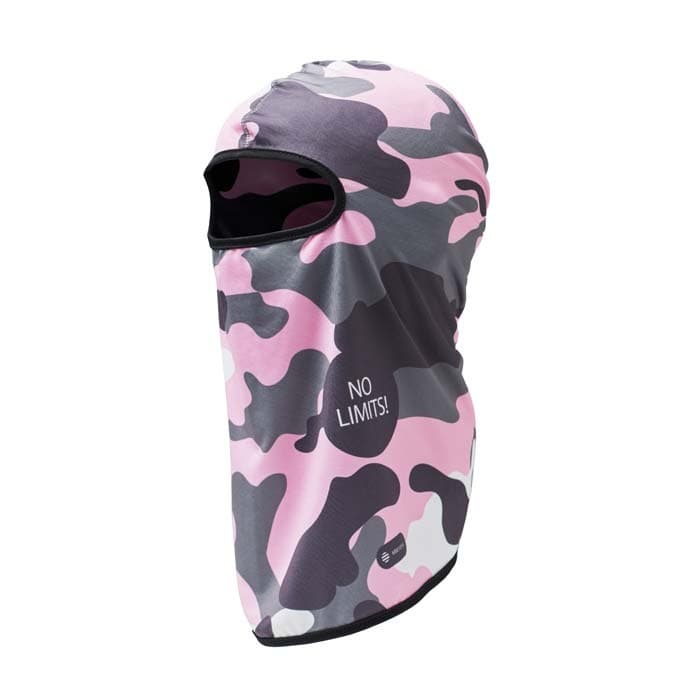 Cagoule simple épaisseur en polyester, imprimée en quadrichromie.
